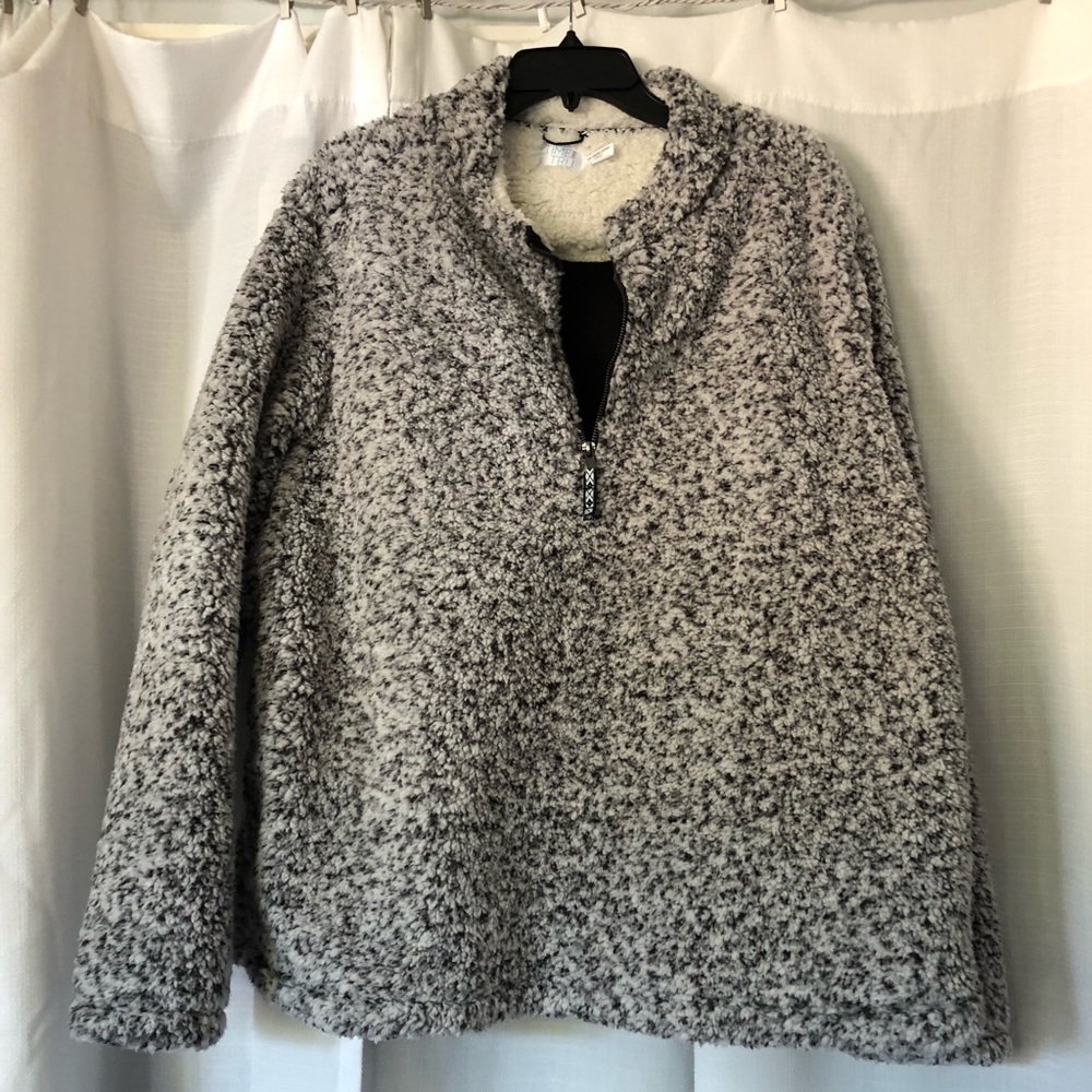 sherpa pullover